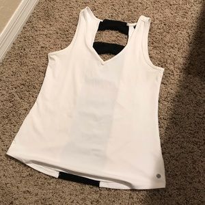 Work Out Tank with Open Back Detail